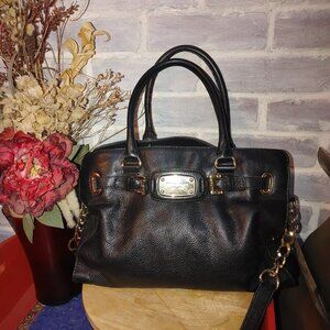 Michael Kors Hamilton Satchel black Large Tote
